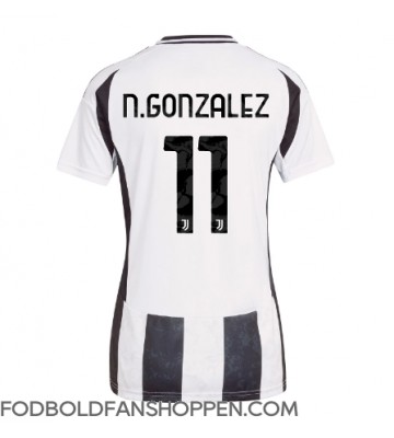 Juventus Nicolas Gonzalez #11 Hjemmebanetrøje Dame 2024-25 Kortærmet